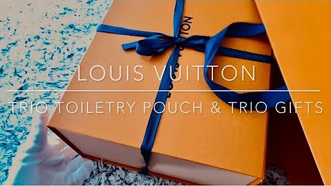 LOUIS VUITTON | UNBOXING THE NEW TRIO TOILETRY POUCH | REVIEW ON LV PERFUMES & FREEBIES FROM LV