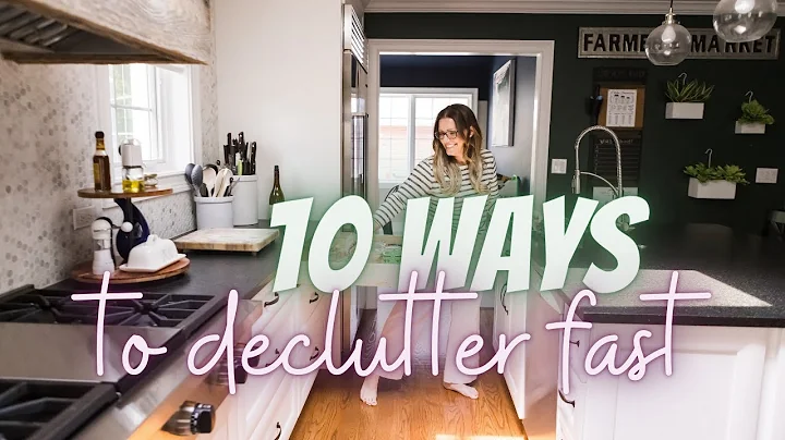 10 Ways To Declutter Faster