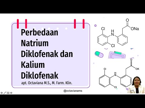 💊💊Apa Perbedaan Natrium Diklofenak dan Kalium Diklofenak?💊💊
