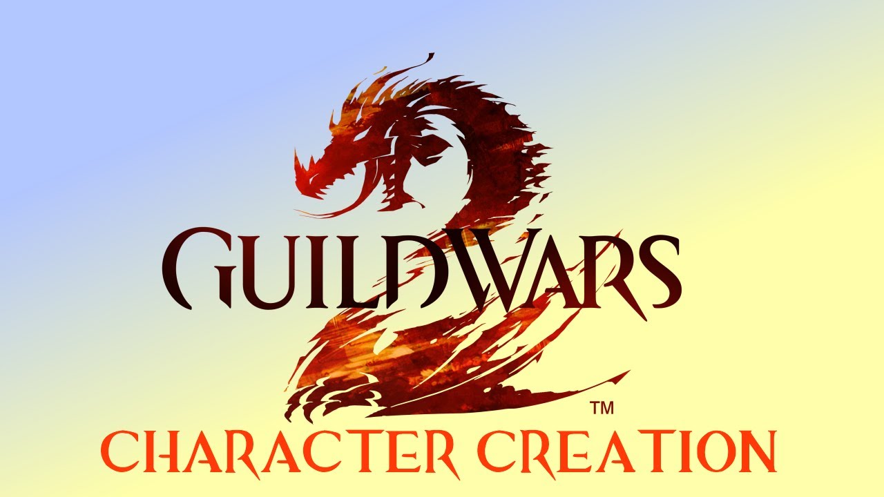 Guild Wars 2 Beta - Character Creation - YouTube
