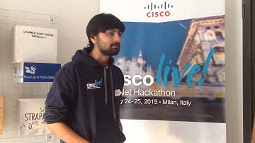 [Cisco Live! Milan DevNet Hackathon] Retina team interview