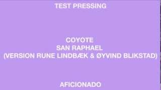 Coyote San Raphael (Rune Lindbaek & Oyvind Blikstad Version) (Aficionado)
Heres the Scando disco don that is Rune Lindbaek alongside Oyvind Blikstad taking Coyote down the hippy rolling percussion path to San Raphael. Love the beat... Coyote San Raphael (Rune Lindbaek & Oyvind Blikstad Version) (Aficionado)