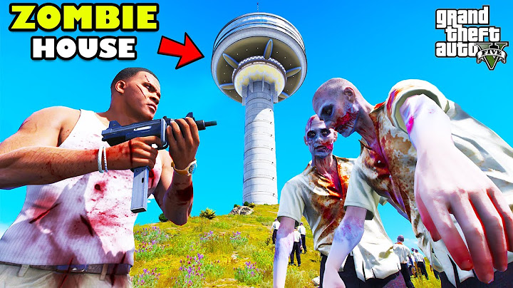 Franklin Build Zombie House To Survive Apocalypse In GTA 5 | SHINCHAN and CHOP