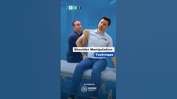 How to do a Shoulder Manipulation Technique #jointmanipulation #chiropractor #manualtherapy