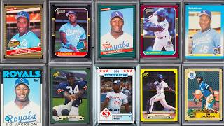 TOP 16 BO JACKSON Rookie Cards Going to the Moon! Selling for 2X, 3X and more!