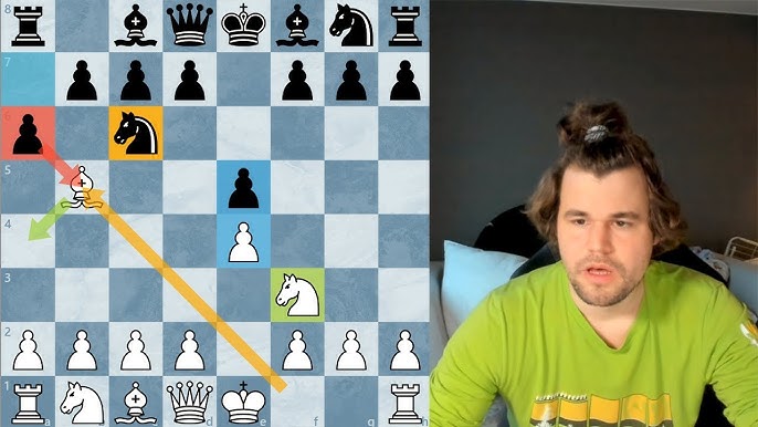 MAGNUS shows how to play the RUY LOPEZ opening -  in 2023