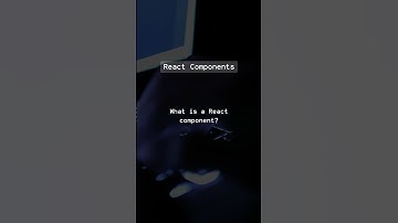 What is a React Component? #shorts #reactjs