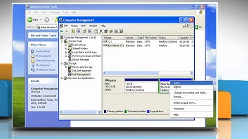 Windows® XP: How to change the drive letter?