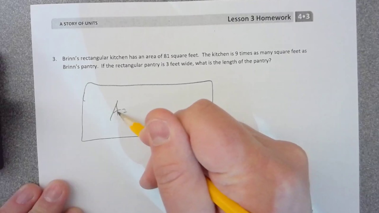 Eureka Math Module 3 Lesson 3 Homework Youtube