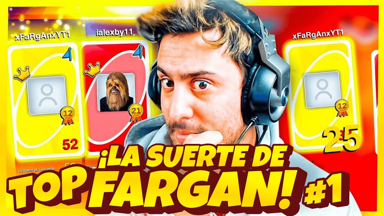 Las PARTIDAS con MAS SUERTE de FARGAN EN UNO! 🍀 (Hasta rabia da 😡) | MEGA RECOPILACIÓN
