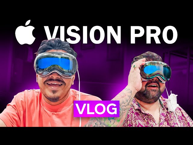Apple Vision Pro Unboxing with @8bitGoldygg || @soulregaltos9810 on NATIONAL TV ! class=