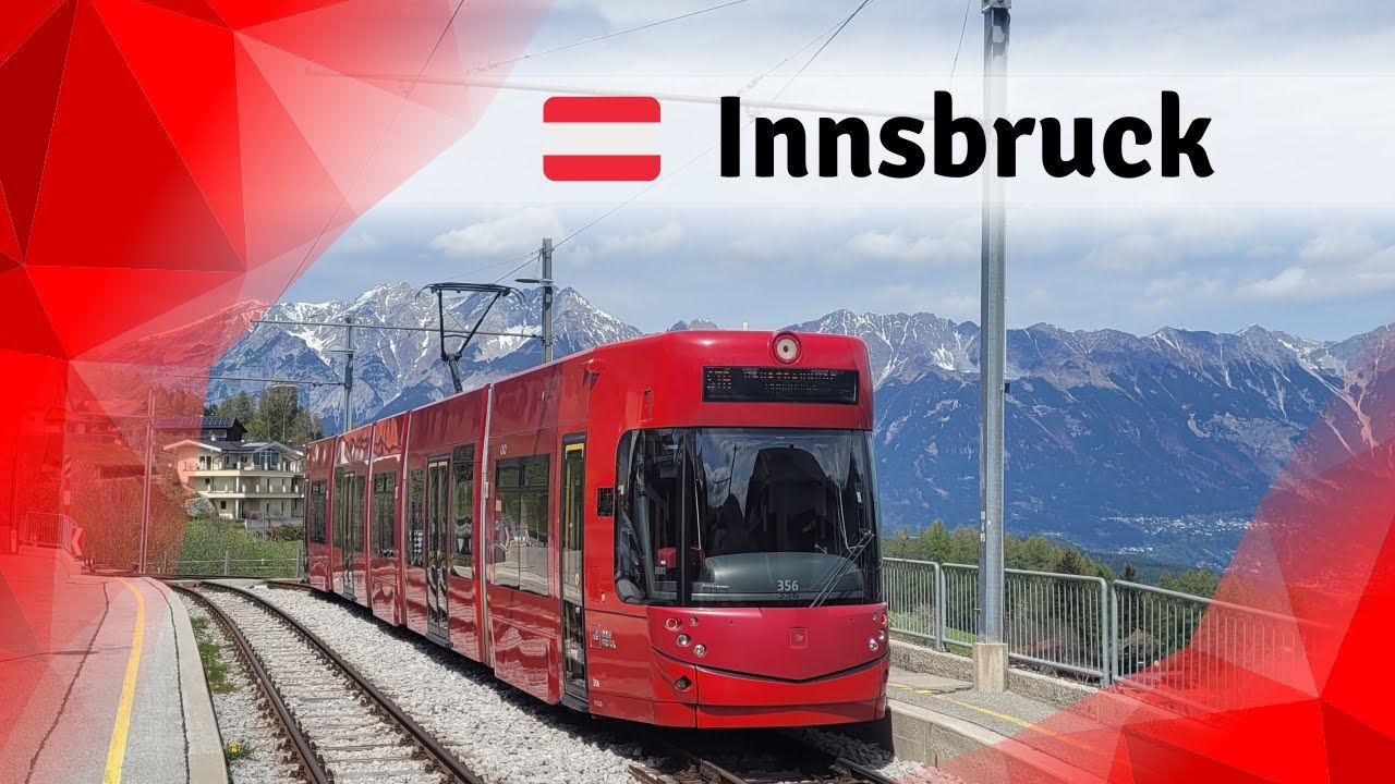 Trams in Innsbruck: The tram into the mountains (2025)