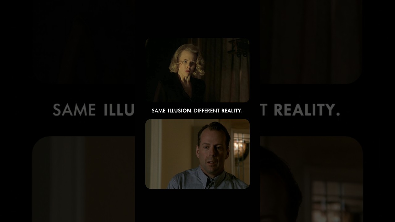 Same Illusion. Different Reality.|Which one hit you harder?👀|🎬: The Sixth Sense X The Others|