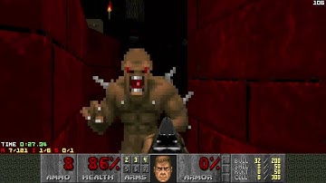 Doom 2 - The Tower of Babel (Map 32: Vermillion Flux): UV-Max (Map Author: stochastic)