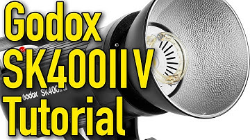 Godox SK400II V Studio Strobe Tutorial by Ken Rockwell