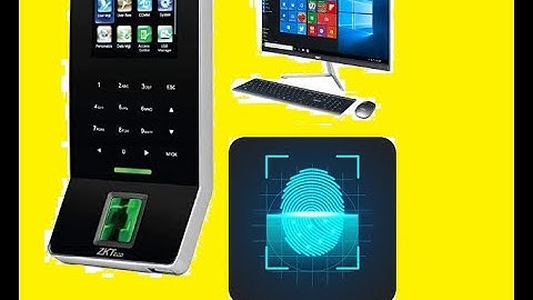 BioPro SA40 is  fingerprint time attendance and access control Instanton & PC Configuration 2022