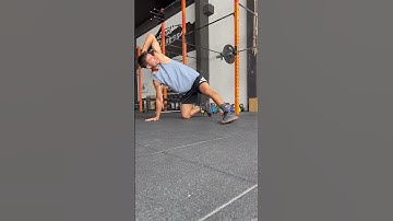 Dynamic adductor stretch w/ rotation