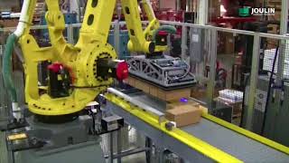 Palletizing cartons using a zoned foam vacuum gripper