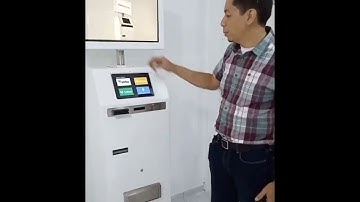 Demonstration of K1 Bitcoin ATM. First Bitcoin ATM designed and built in El Salvador