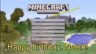 Happy Birthday, Notch! Minecraft Noteblock Song Happy Birthday, Notch! Minecraft Noteblock Song