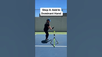 How To Practice Pickleball Double Handed Backhand