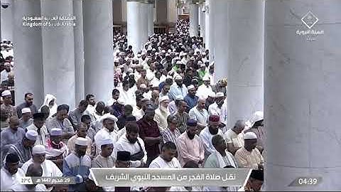 عُذُوبَة التلاوة وقت الفجر تلاوة من سورة الأنعام للشيخ د. #عبدالله_القرافي فجر الخميس 29 محرم 1447هـ