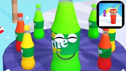 【Juice Run】Game Play All Level Android,ios Game WalkThrough 2021(Level 51-52)😍😊