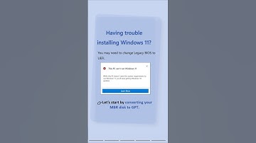 How to Change Legacy BIOS to UEFI Without Reinstalling Windows #legacy #uefi #windows #solution