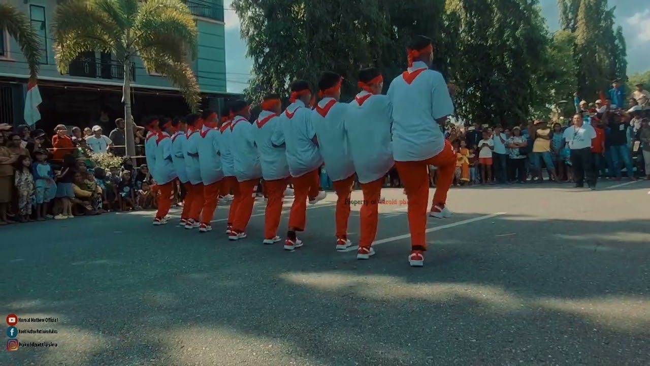 LOMBA BARIS EMPANG MEMERIAHKAN HUT RI KE 78 DI MASOHI : HARURU