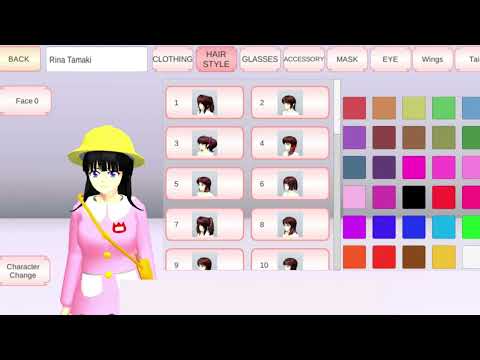 Girl ganti baju- Sakura School Simulator gameplay walkthrough no commentary