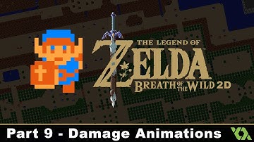 Zelda: Breath of the Wild 2D GameMaker - Part 9 - Damage Animations