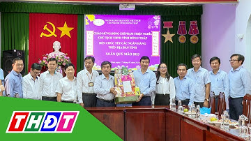 Chủ tịch UBND tỉnh Đồng Tháp chúc Tết nguyên lãnh đạo tỉnh và các đơn vị | THDT