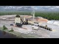 Astec mpack asphalt mixing plant