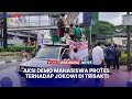 Live report  ratusan mahasiswa gelar aksi demo protes jokowi di universitas trisakti