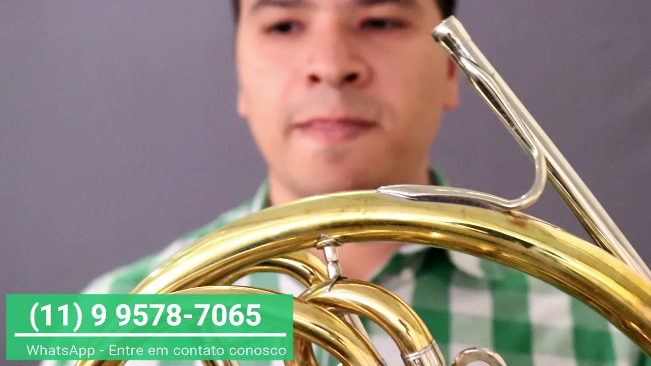 Trompa Yamaha YHR 561 (Dupla Afinação) Intermediário 002296 YouTube