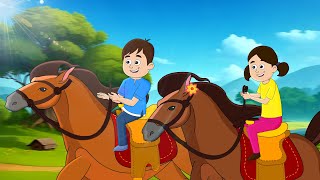 Lakdi ki kathi , Kathi Pe Ghoda | Hindi Nursery Rhymes For Kids | Popular Hindi Children Songs