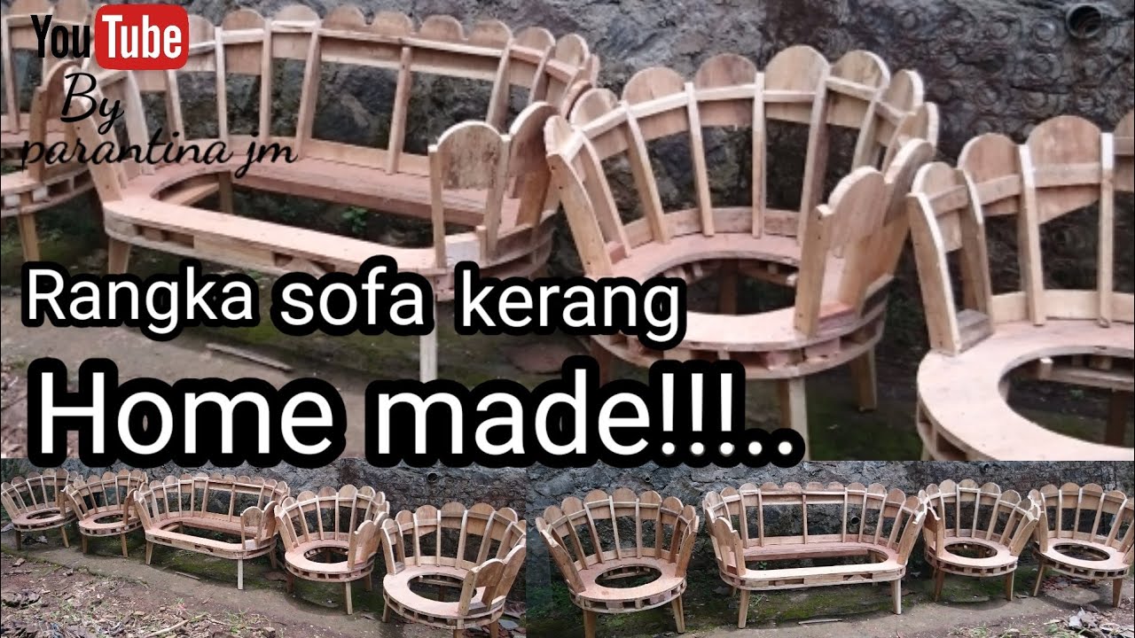 proses membuat rangka sofa kerang||sofa yang paling banyak di minati