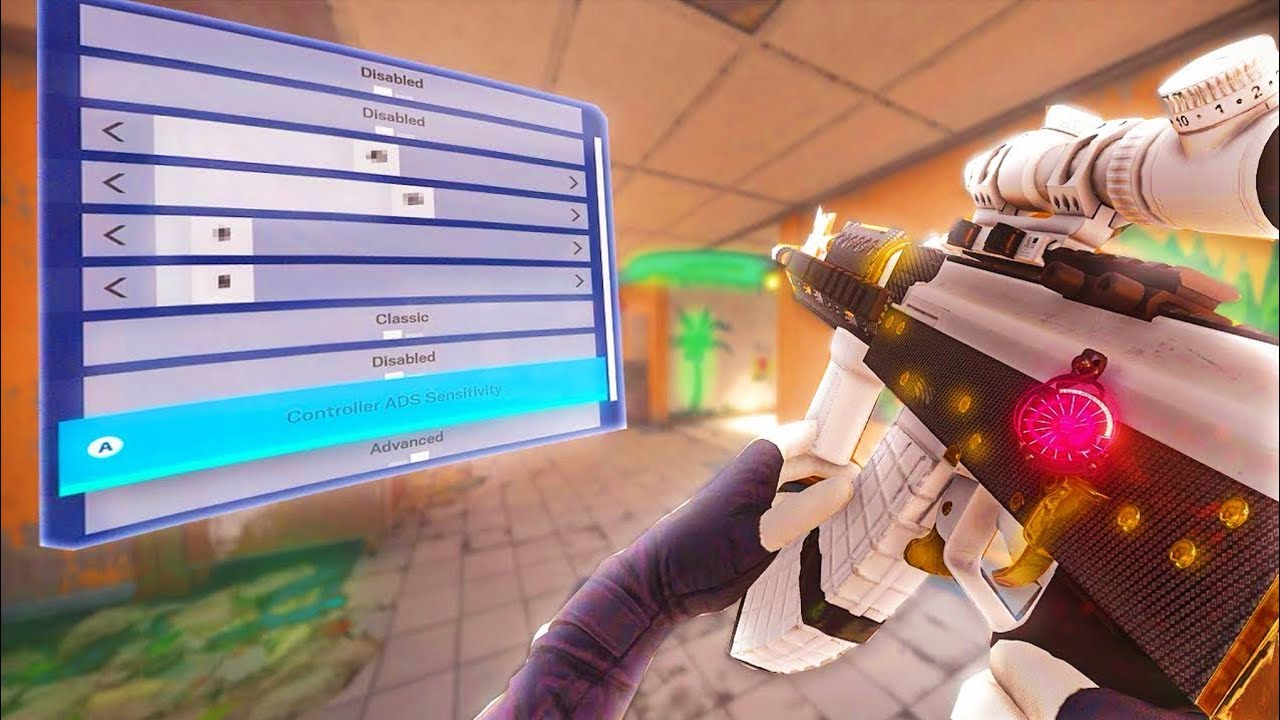 Snappy R6 Settings THE #1 GREATEST AIM ON CONTROLLER + BEST SETTINGS & SENSITIVITY ...