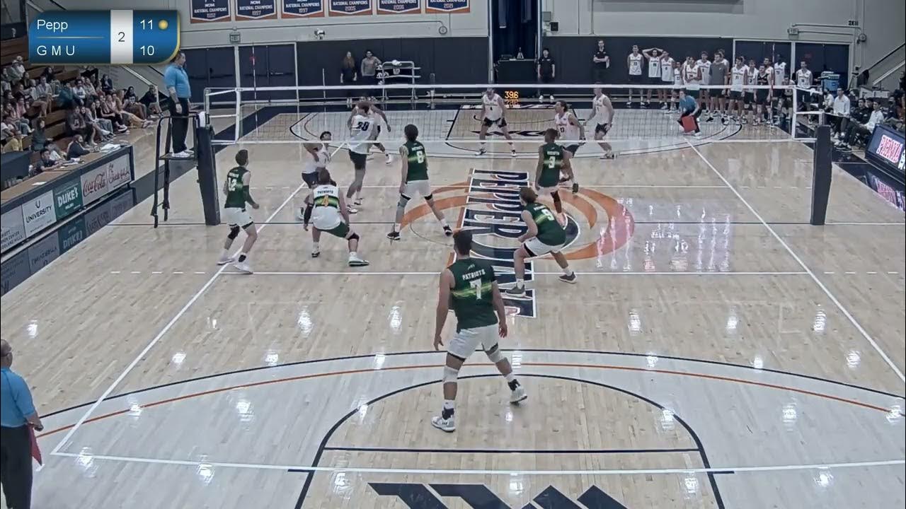 MASON v PEPPERDINE (7) MAR 11 2022 NCAA MEN'S VOLLEYBALL