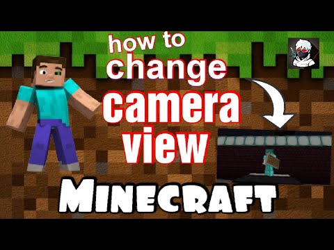 how to change camera view in Minecraft pc (in hindi) (Actual gamerz