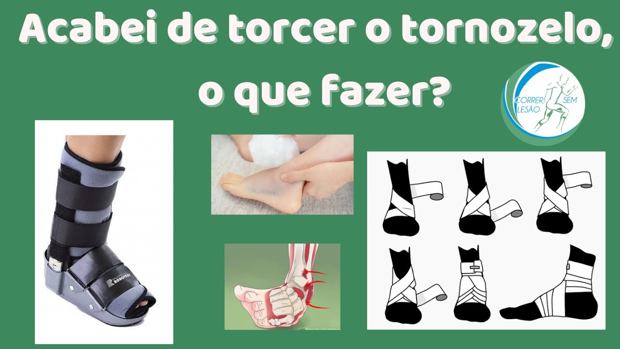 TORÇÃO TORNOZELO | Acabei de torcer o tornozelo, o que fazer? - YouTube