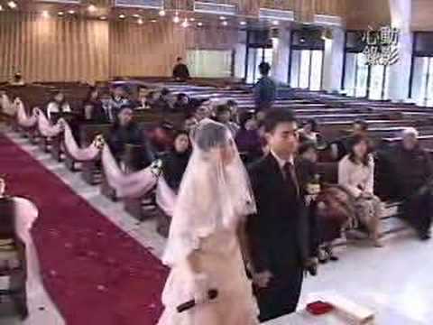 Lois+John@台北懷恩堂 戴戒儀式 HBS心動結婚錄影 2008
