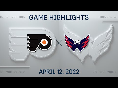 NHL Highlights | Capitals vs. Flyers - Apr. 12, 2022
