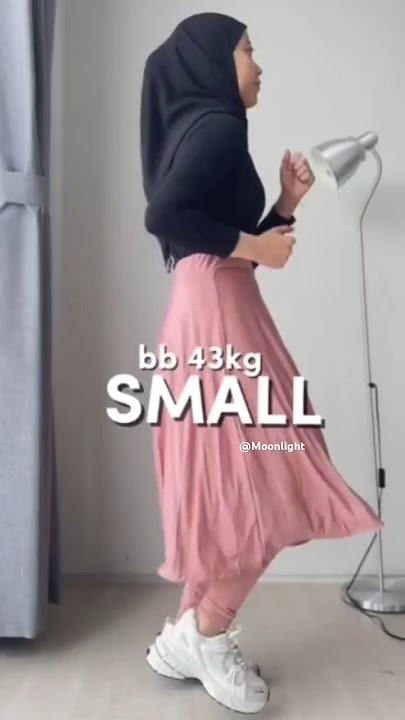 Outfit olahraga wanita hijab friendly rok legging murah #outfitolahragawanita