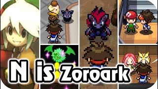 Pokémon Black & White : N is Zorua and then Zoroark (HQ)