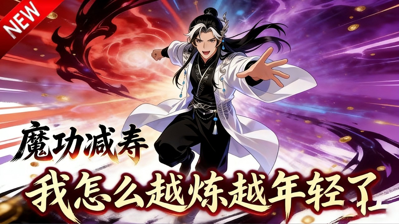 💥【新番上线】修仙老屌丝被抓去当炉鼎，意外绑定系统，一路狂飙收美女当丫鬟！《魔功减寿我怎么越练越年轻了》全集 Multi SUB #热血 #漫剧 #动漫魔女