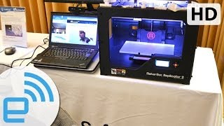 SoftKinetic 3D Scanning Demo at CES 2014 | Engadget screenshot 2