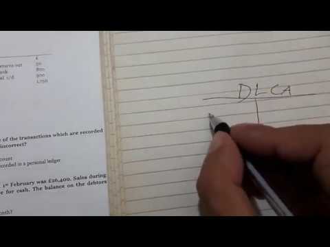 Debtor ledger control account hindi/urdu example no 7 ACCA FIA Debtor ledger control account hindi/urdu example no 7 ACCA FIA