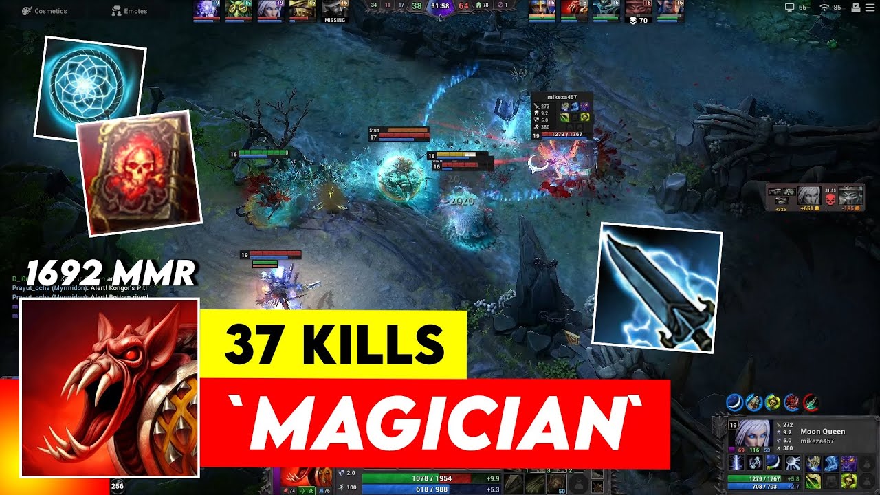 HON REBORN Blood Hunter - `magician` - 1692 MMR