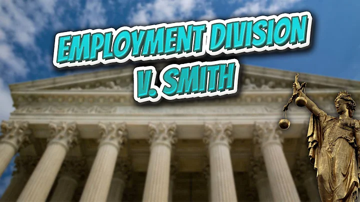 Employment Division v  Smith (Landmark Court Decisions in America)💬🏛️✅